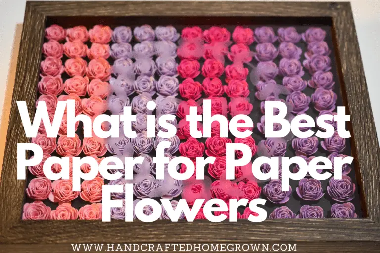 What is the Best Paper for Paper Flowers?