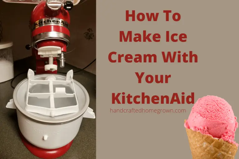 How do I use my KitchenAid Ice Cream Maker?