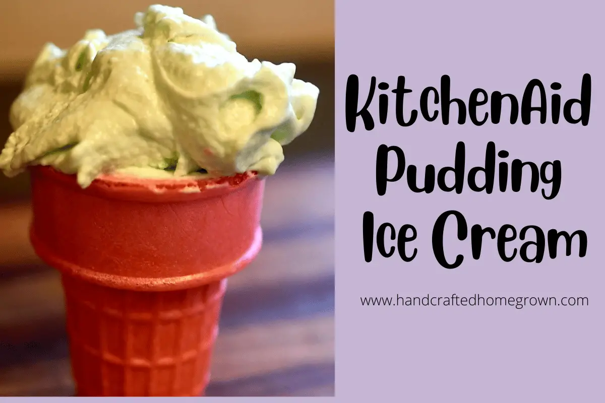 KitchenAid Pudding Ice Cream