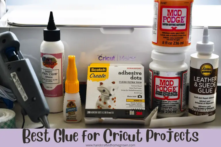 Best Glue for Cricut Projects