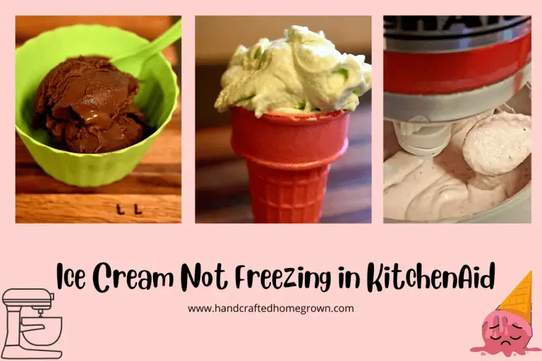 Ice Cream Not Freezing in KitchenAid