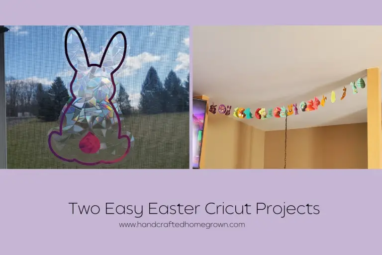 Two Free Easy Easter Cricut Projects